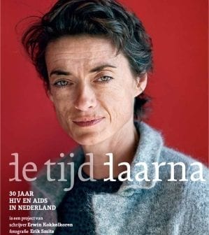 Cover van het boek De tijd daarna – 30 jaar hiv in Nederland
