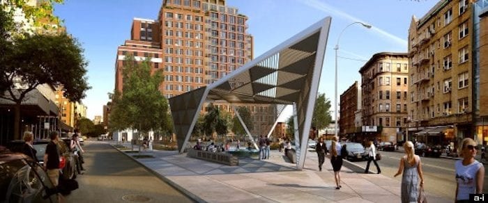 Ontwerp aids monument New York bekend NYC aidsmemorial