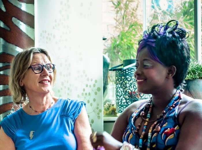 Eliane en Bernadette